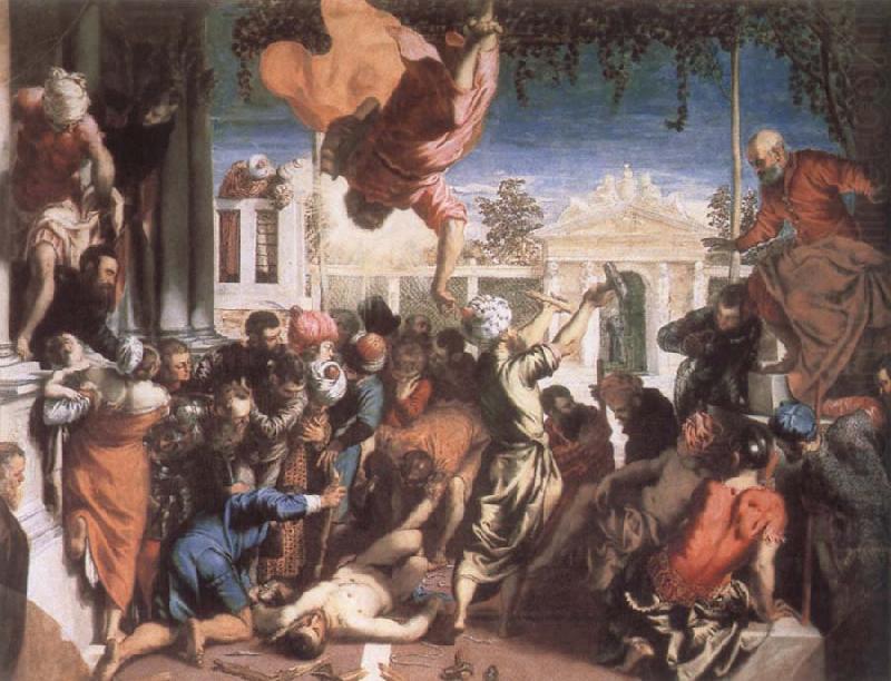 The Miracle of St Mark Freeing the Slave, TINTORETTO, Jacopo